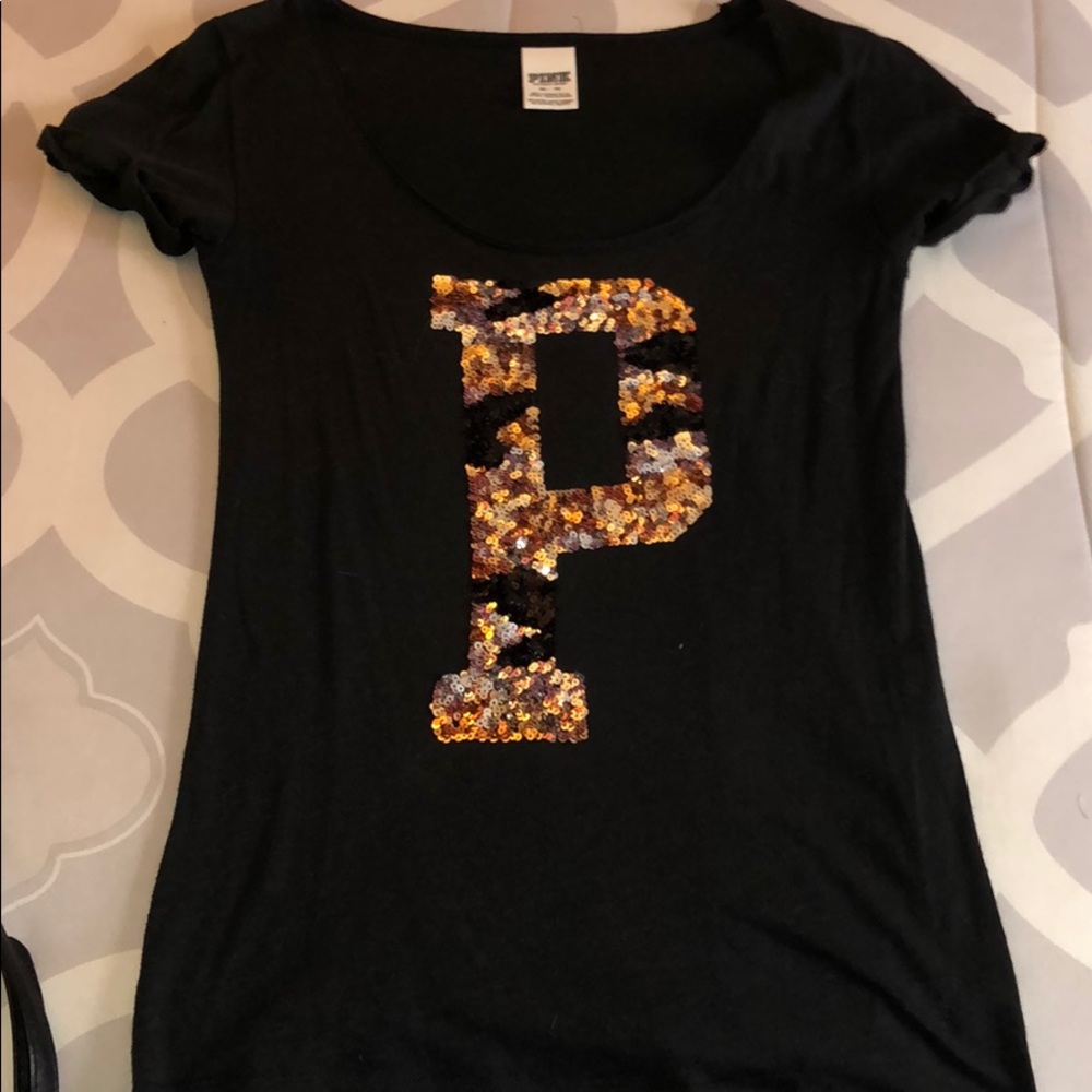 Victoria’s Secret “P” Sparkly Shirt